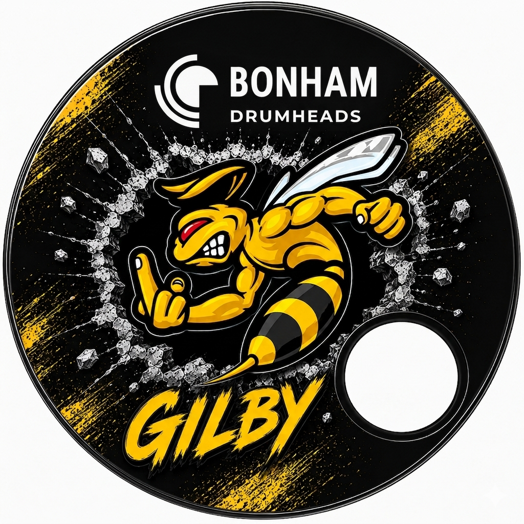 Custom Bass drum Graphic