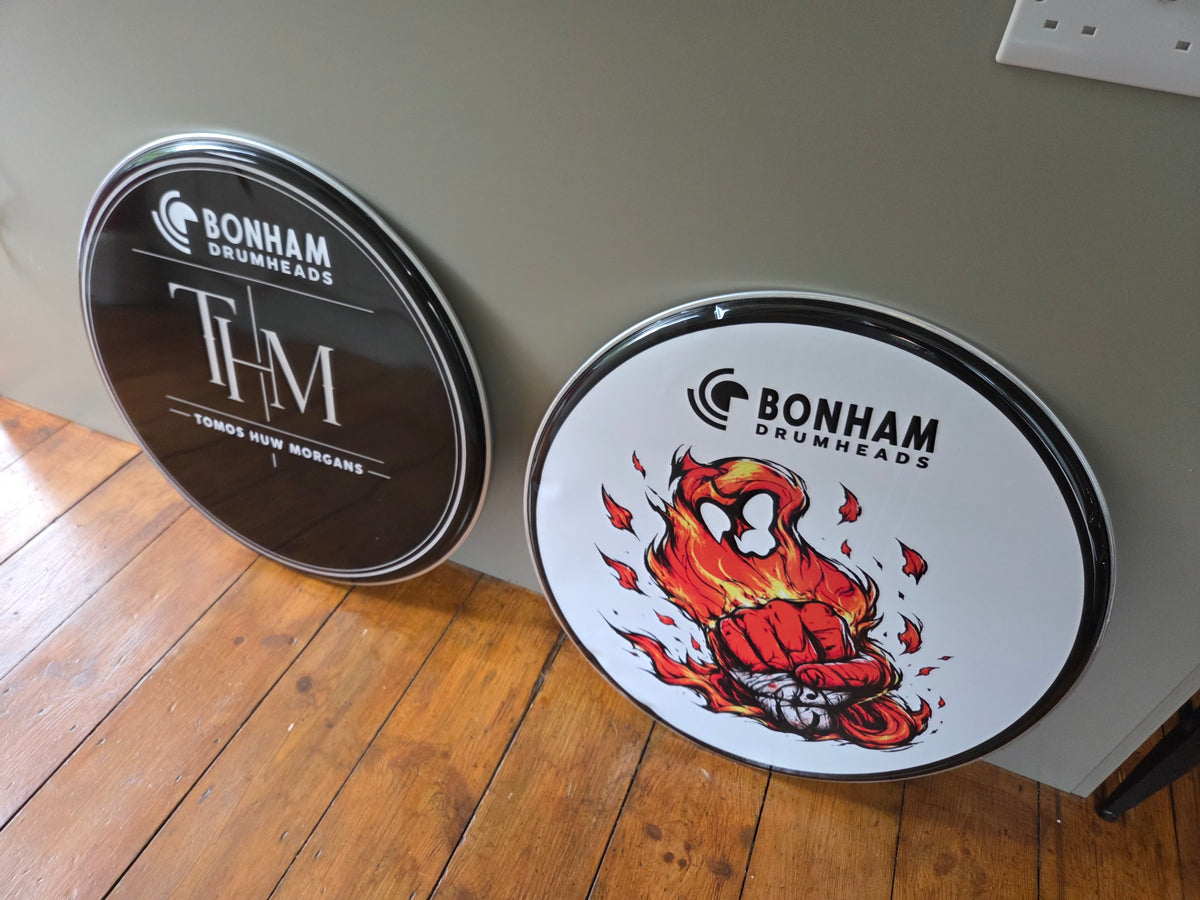 Custom Bass drum Graphic & Drumhead