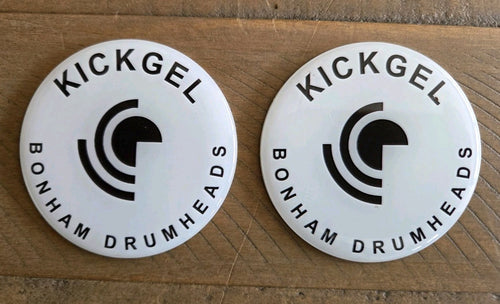 2 X  EQ Patches Blast Bass Drum Impact Discs  CLICK PATCH HEAD SAVER KICKGEL X 29