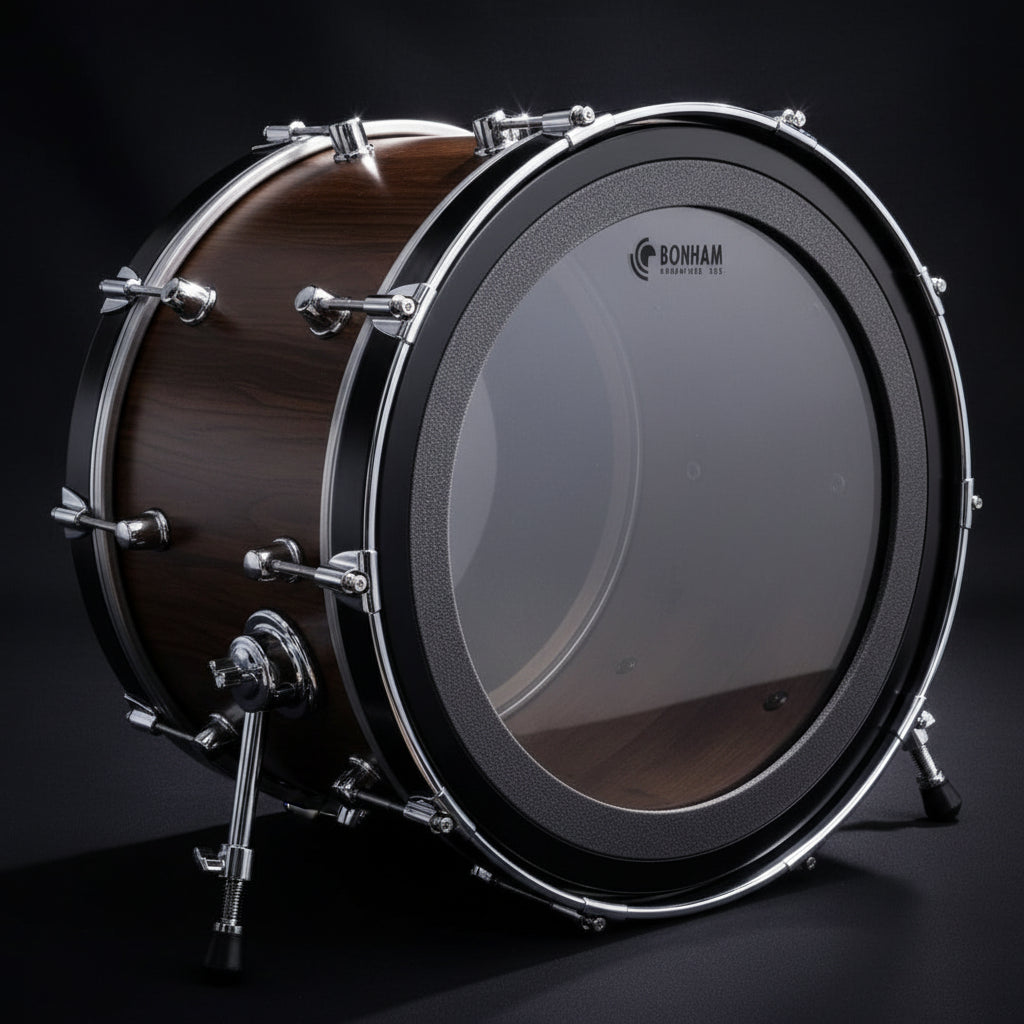 EXD Bass Drum Head External Damping
