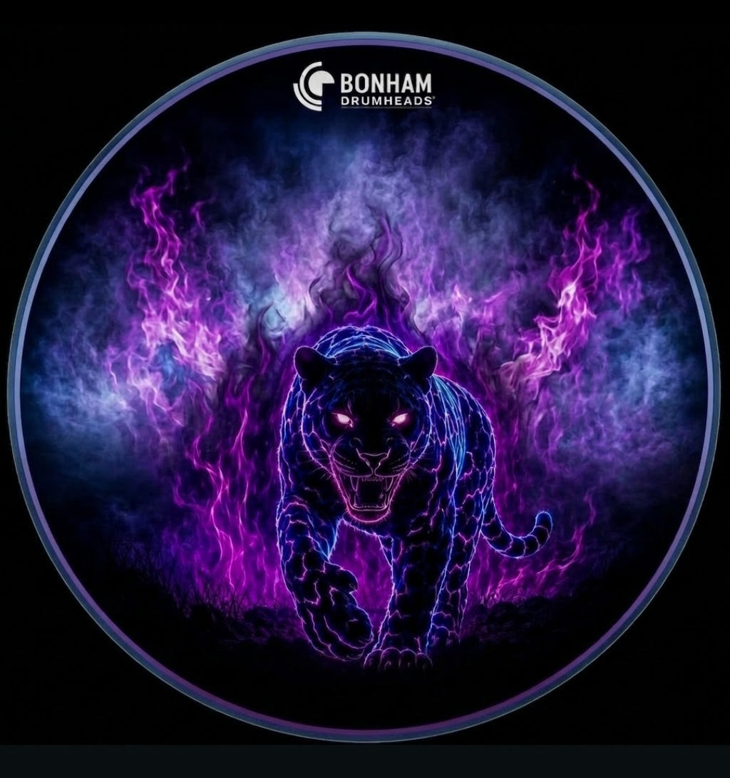 Custom Bass drum Graphic & Drumhead