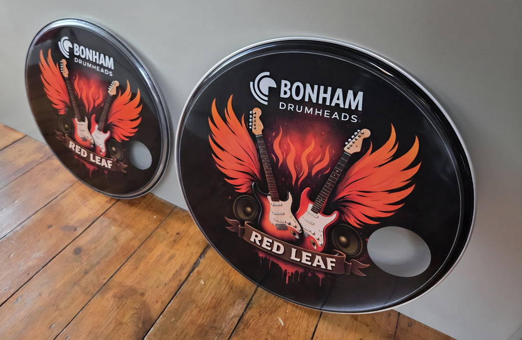 Custom Bass drum Graphic & Drumhead