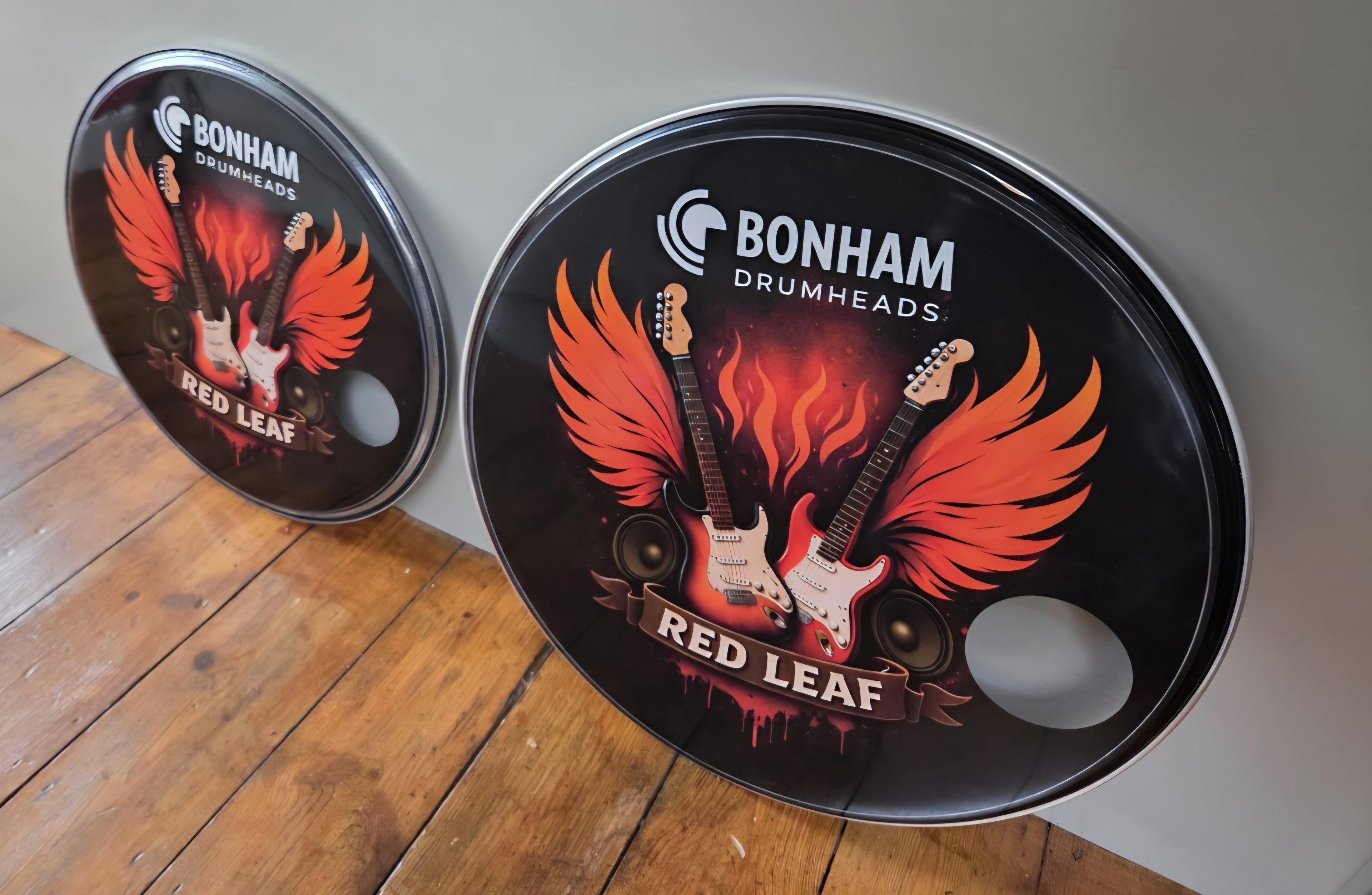 Custom Bass drum Graphic & Drumhead
