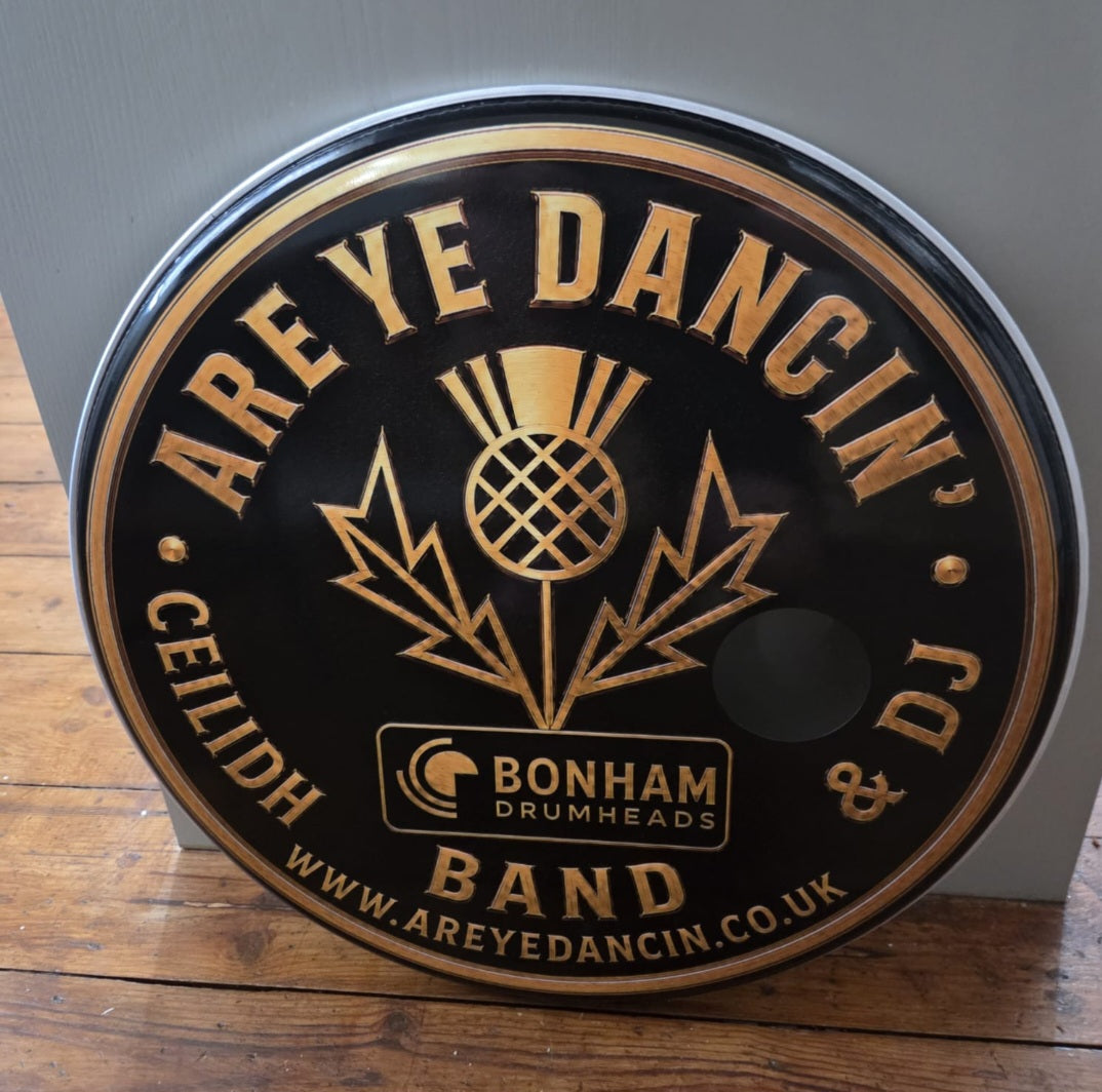 Custom Bass drum Graphic & Drumhead