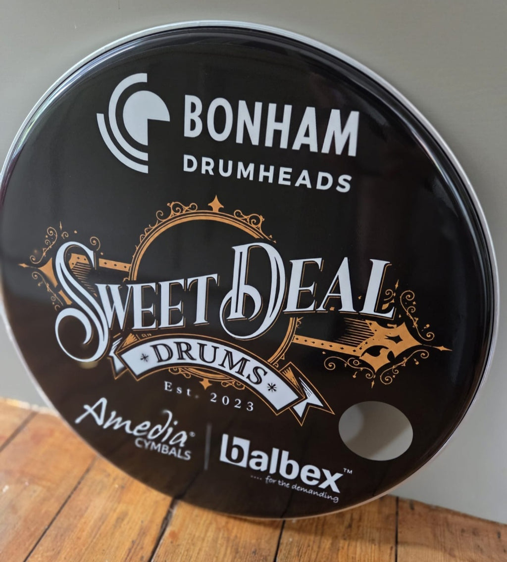 Custom Bass drum Graphic & Drumhead