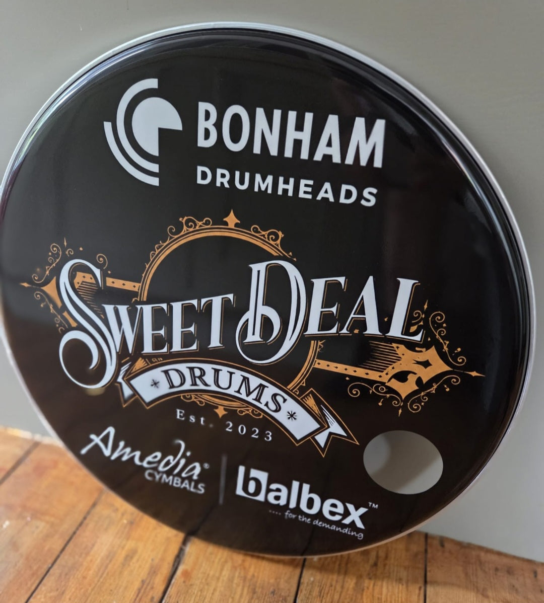 Custom Bass drum Graphic & Drumhead
