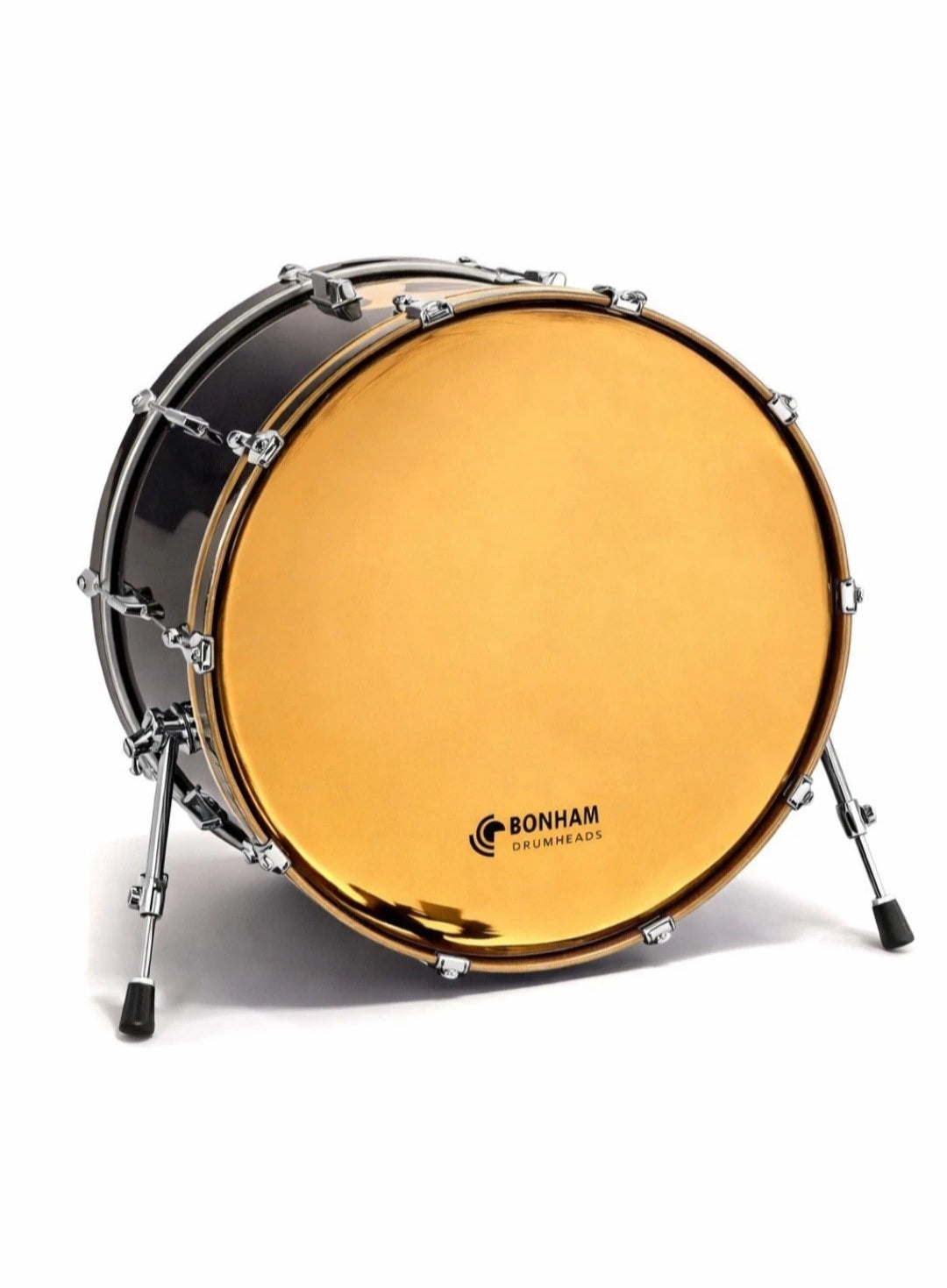 Gold Mirror Bass Drum Head