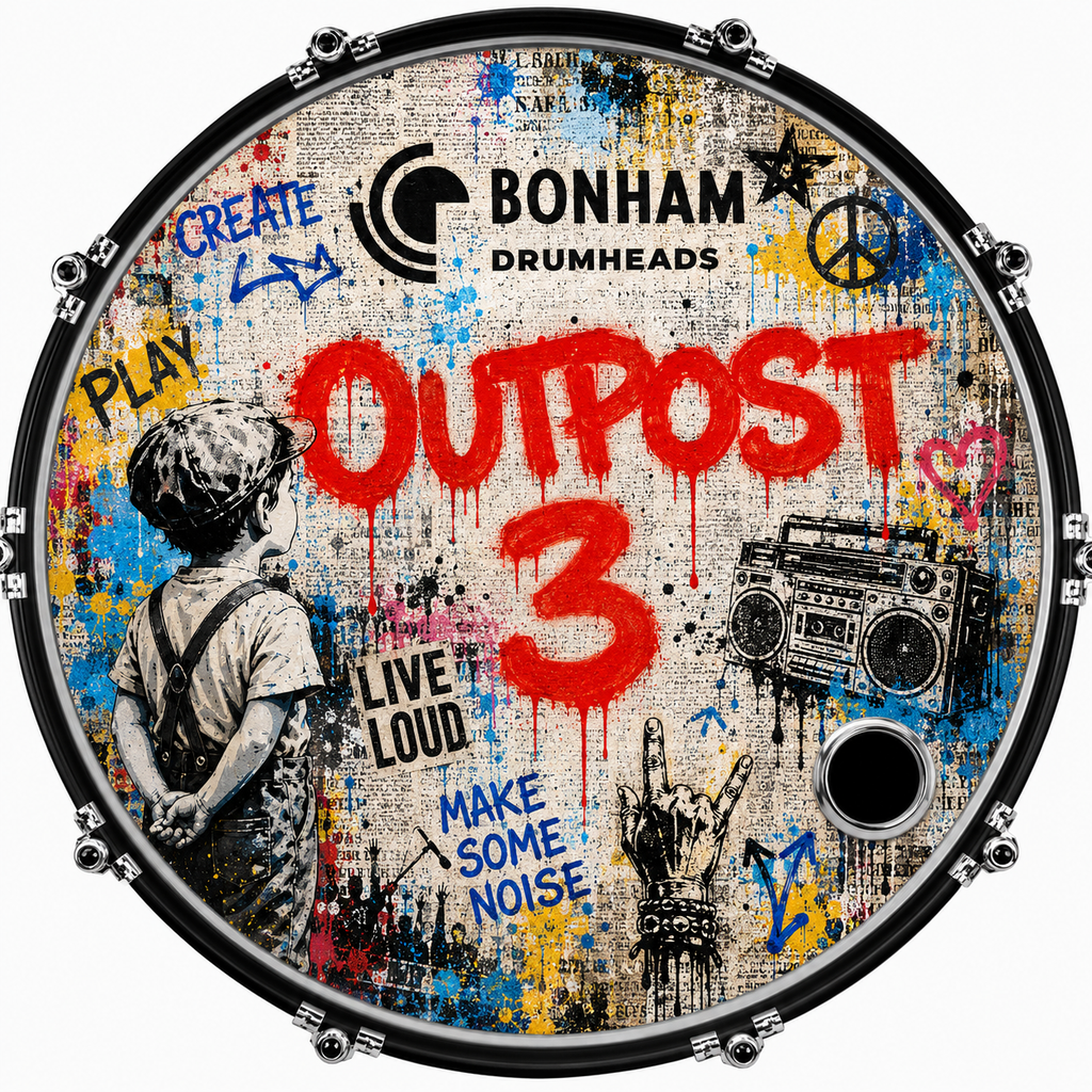 Custom Bass drum Graphic