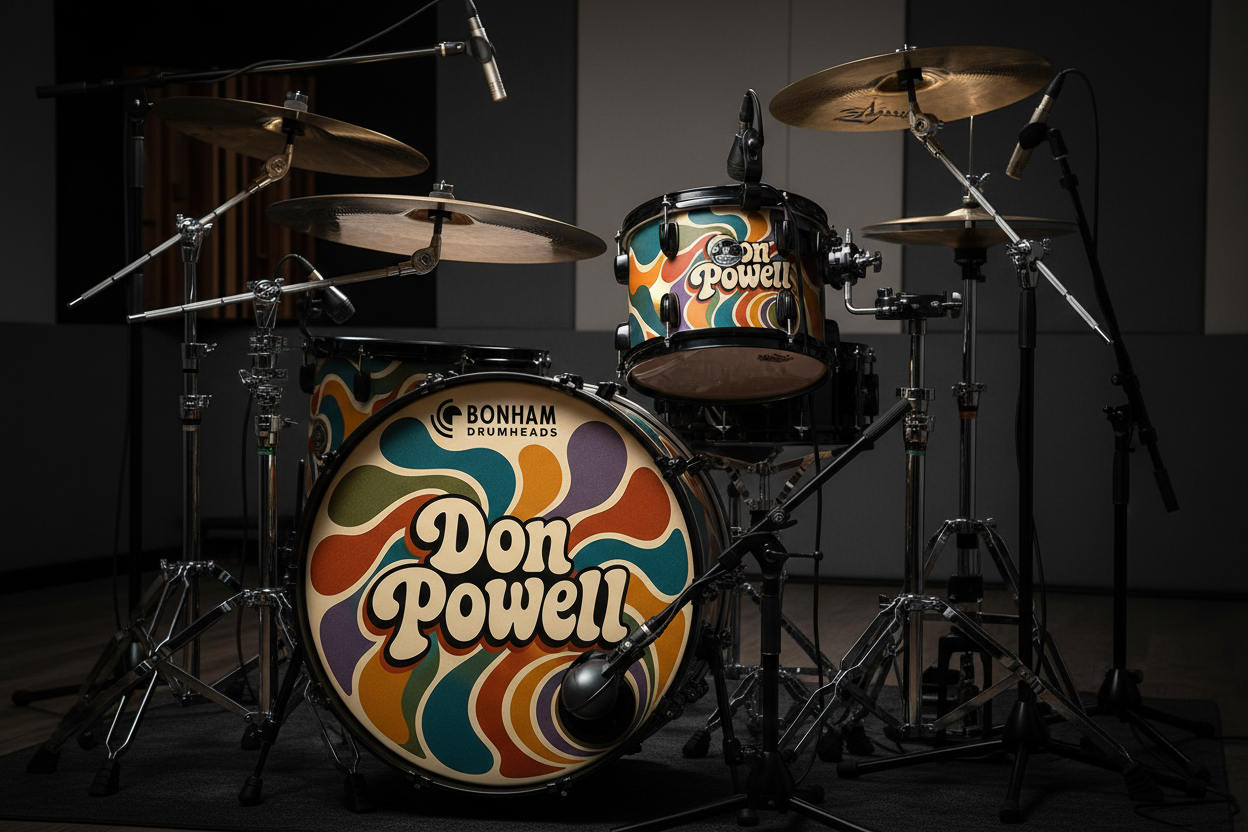 Custom Bass drum Graphic