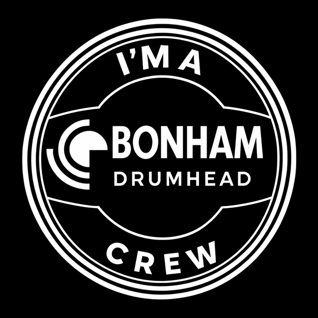 Bonham Drumheads Crew T-Shirt