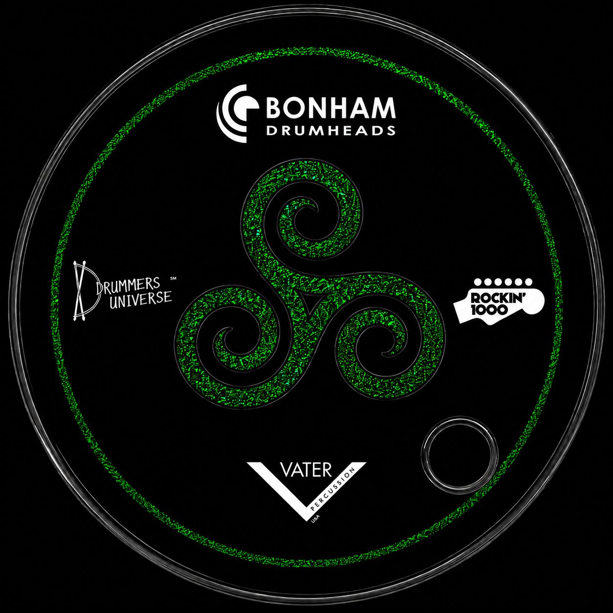 Custom Bass drum Graphic & Drumhead