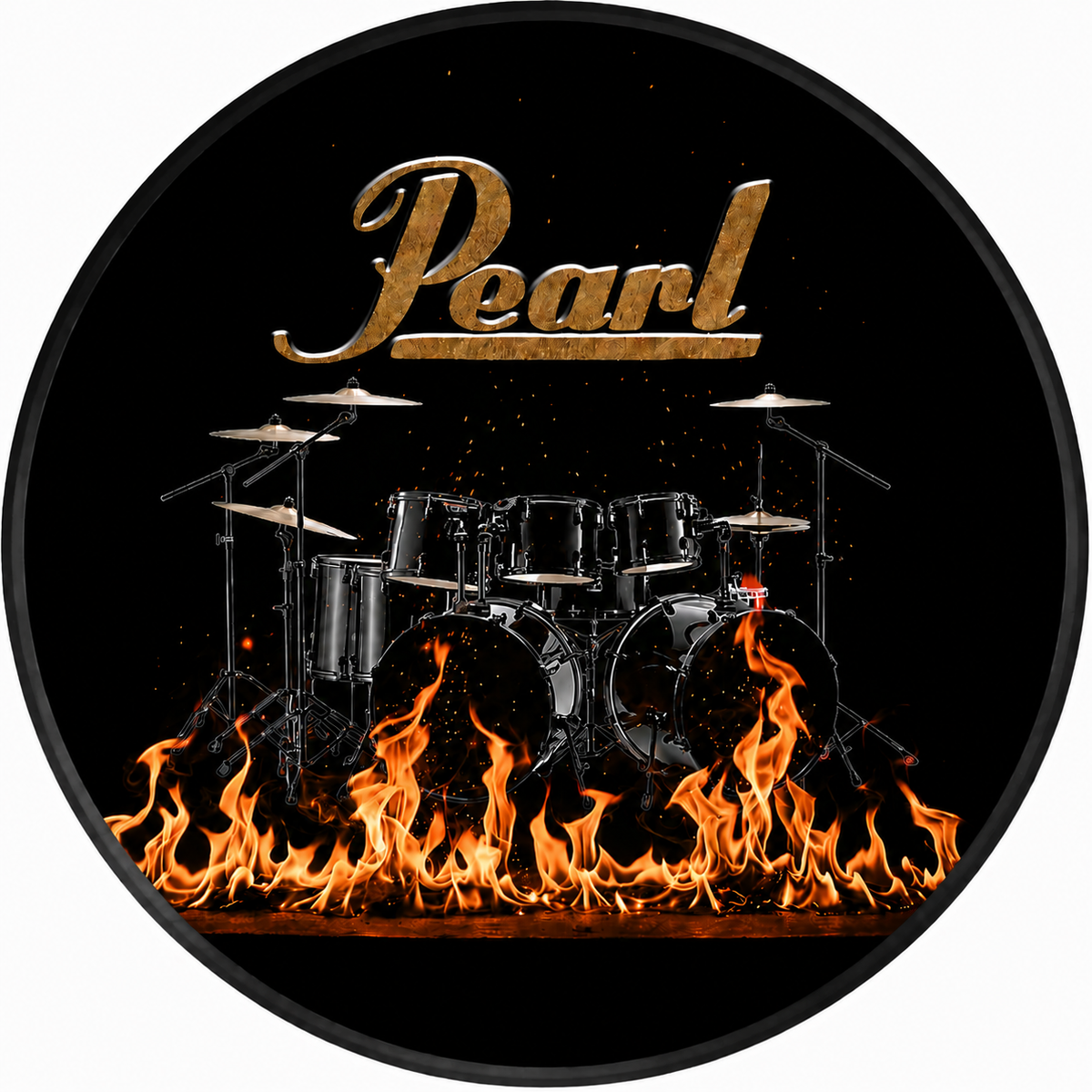 Custom Bass drum Graphic